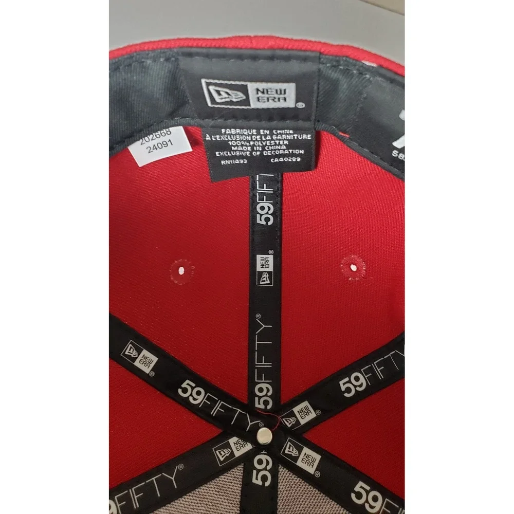 Denim Tears New Era 59FIFTY Fitted Hat Red Cherub Angel 7 3/8 Urban Designer